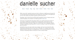 Desktop Screenshot of daniellesucher.com